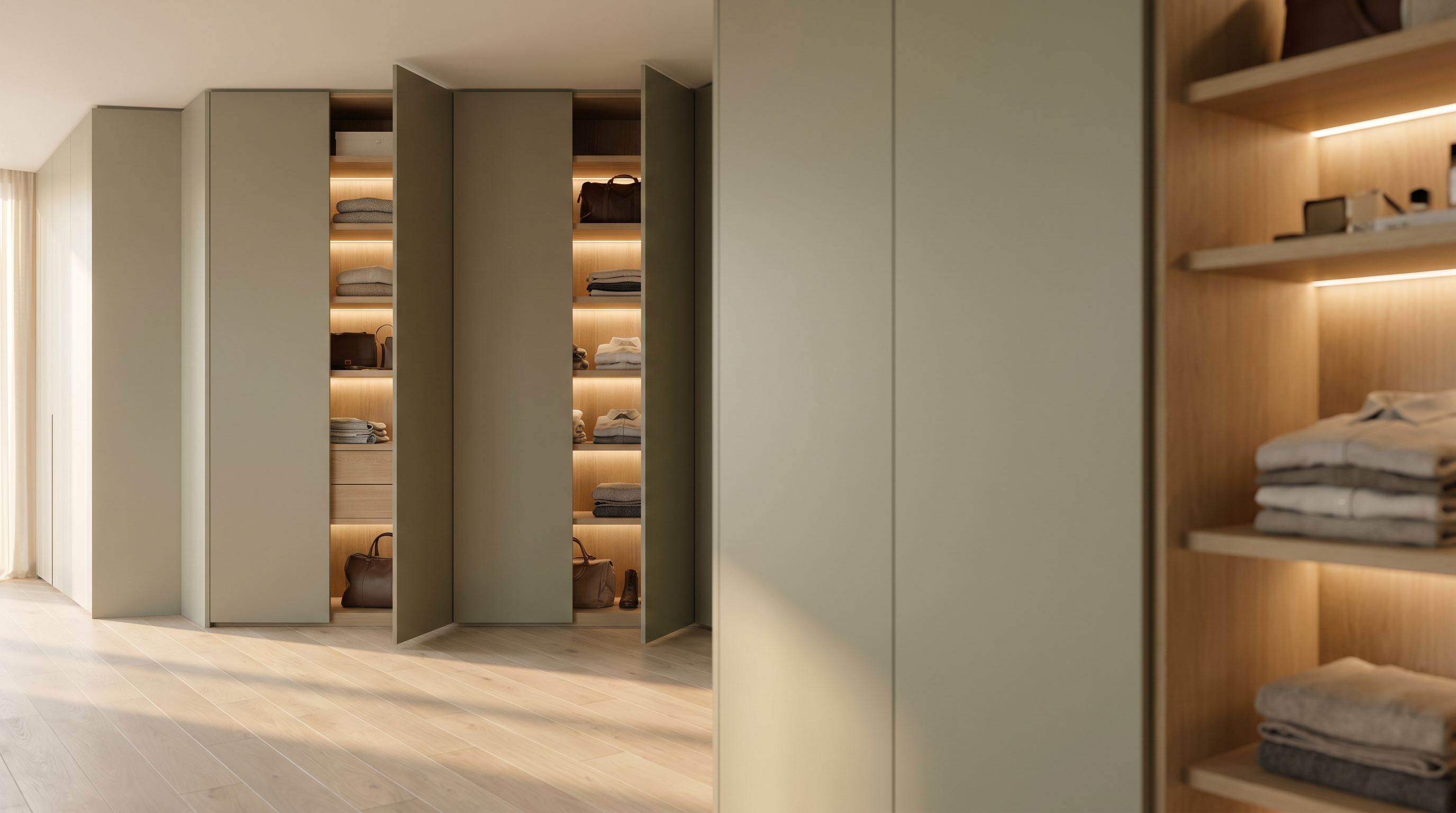 Kasten luxury modular closet system